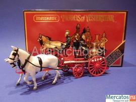 Модели 1/43 Matchbox Пожарный экипаж 1880 г 2